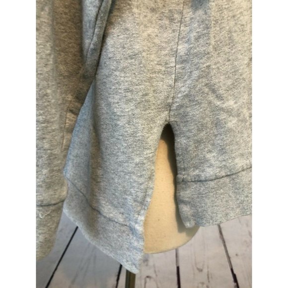 Shyanne Medium Country Pullover Sweatshirt Shirt cold shoulder Sequins Gray - Picture 9 of 11